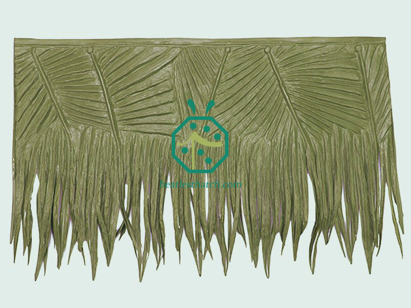 Synthetic Palapa Viva Palm Thatch Roofing Materials