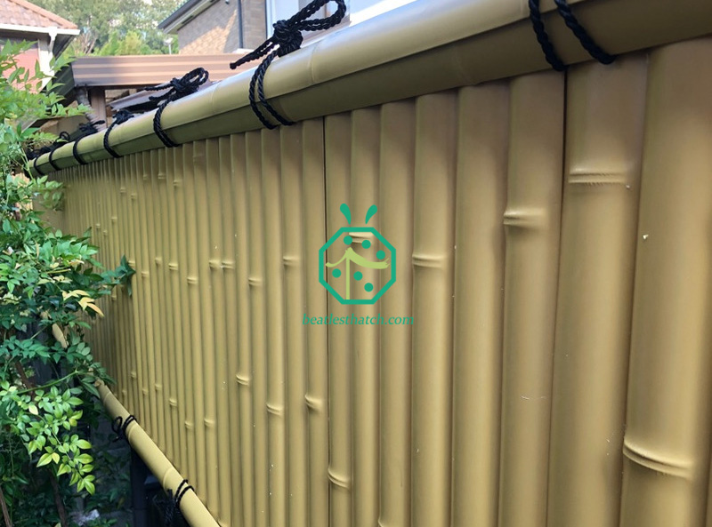 Artificial Bamboo Panel For Wall or Fence in Japan