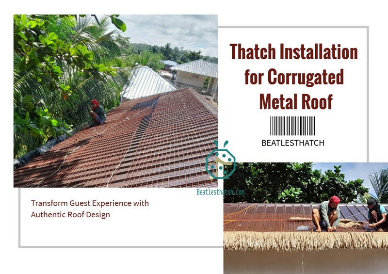 Corrugated Steel Panel To Cover With Thatched Roof Corrugated Steel Panel To Cover With Thatched Roof