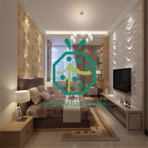 寝室のための現代3D壁の装飾パネル