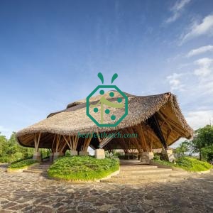 トロピカルな雰囲気の合成茅葺き屋根を販売中