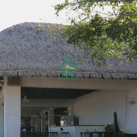Artificial Tiki Bar Thatch Roof UK for DIY Cottage Roof Replacement