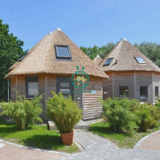 Fireproof Artificial Nipa Hut Thatch Roof for Theme Park