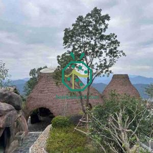 Synthetic Granary Thatch Roof Manufacturer for Italy