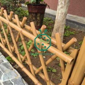 Garden border steel bamboo fencing