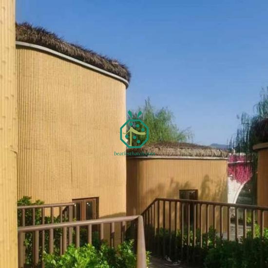 Long artificial bamboo poles