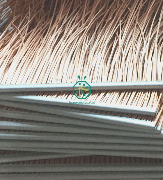 フィリピンの販売業者のための耐火性の合成わら茅葺き生産