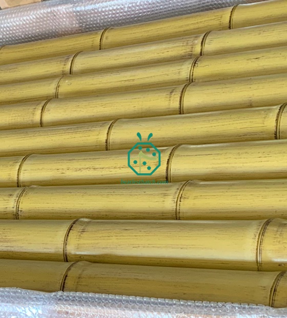 合成竹棒の生産