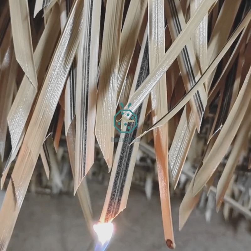 中国製の優れた耐火性パラパ人工茅葺き屋根製品